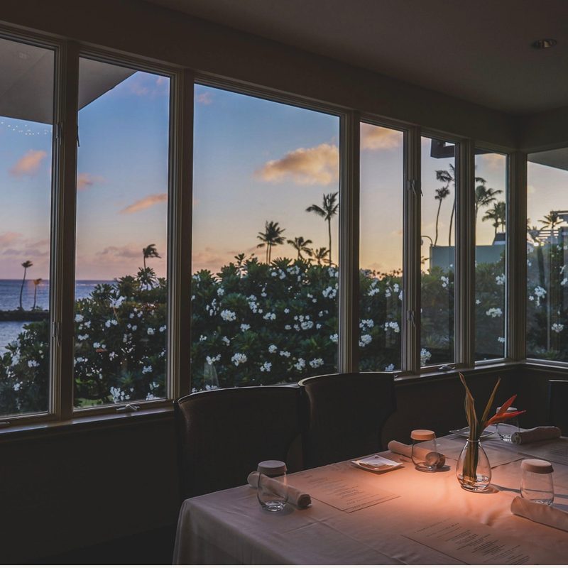Hoku's Restaurant in Hawaii.