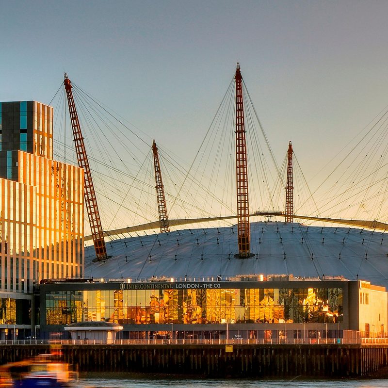 Intercontinental London - The O2 building.