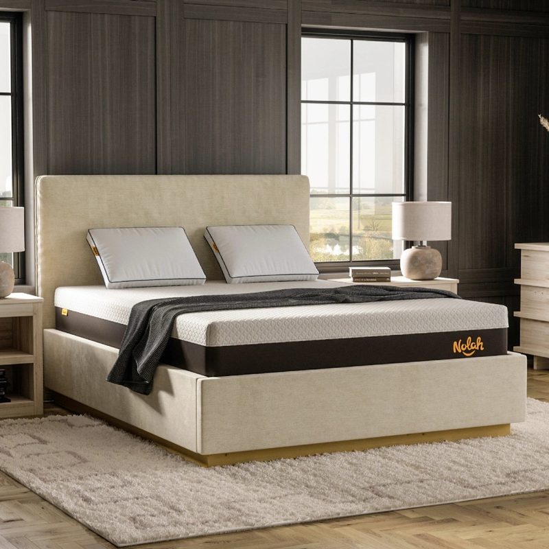 The Nolah Signature 12-inch mattress in a room.