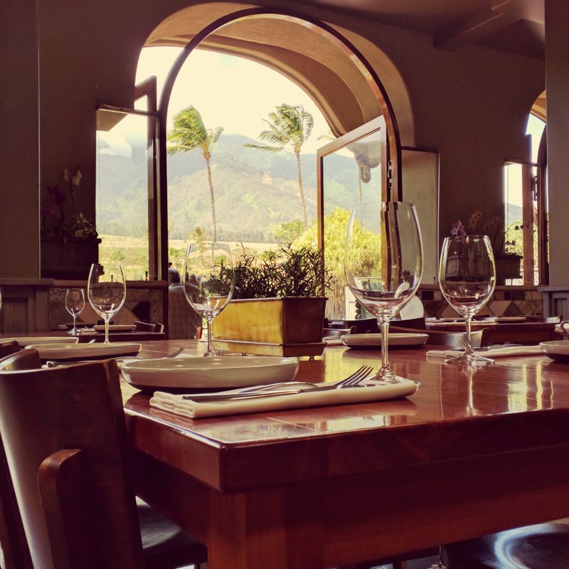 The Mill House Restaurant in Maui.