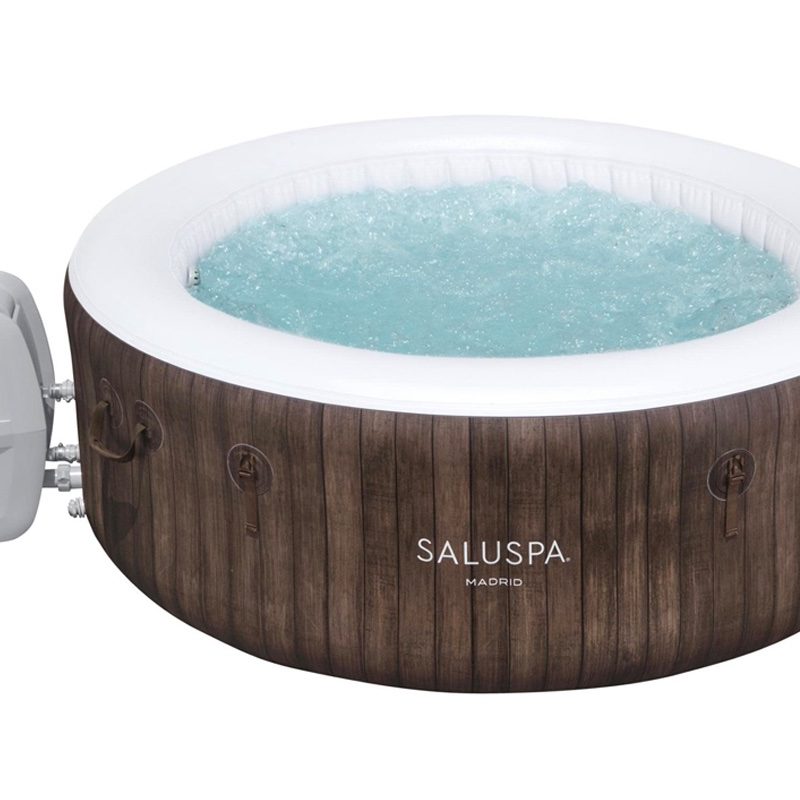 The SaluSpa inflatable hot tub is a great option for anyone who wants to sink into comfort when they finish the work day.