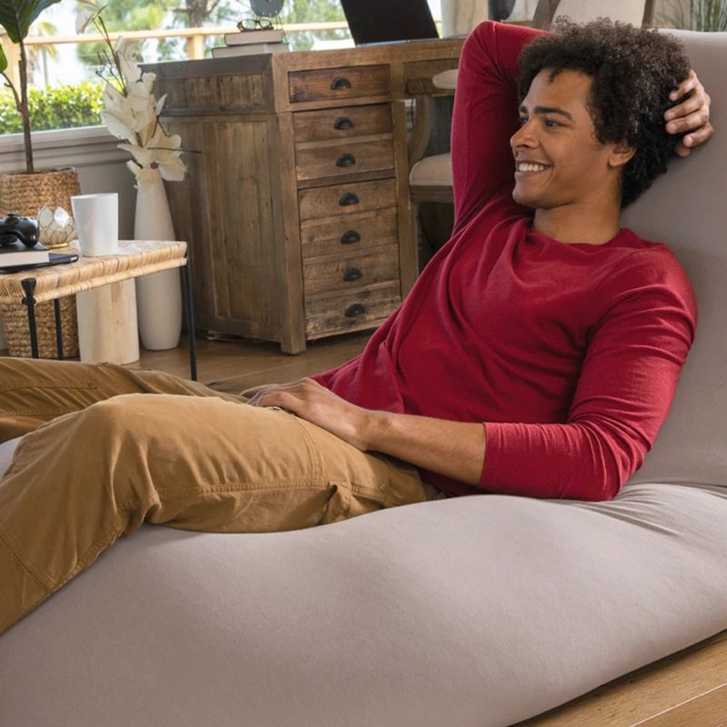 The Yogibo Max 6-Foot bean bag chair.