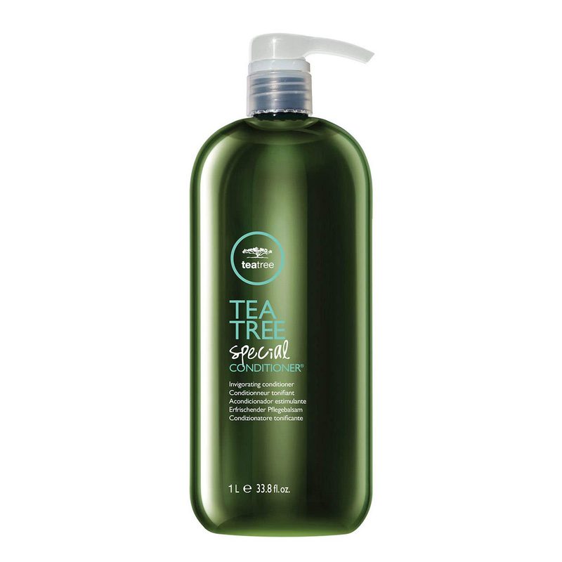 Tea tree special conditioner bottle. 