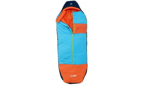 Ust Monarch Sleeping Bag on a white background.