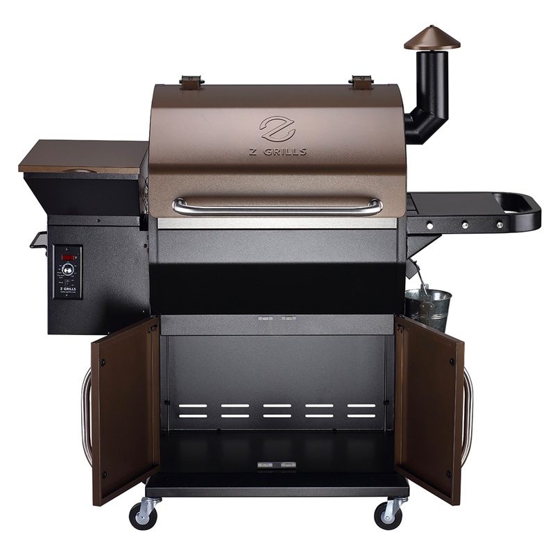 The Z Grills wood pellet grill and smoker.