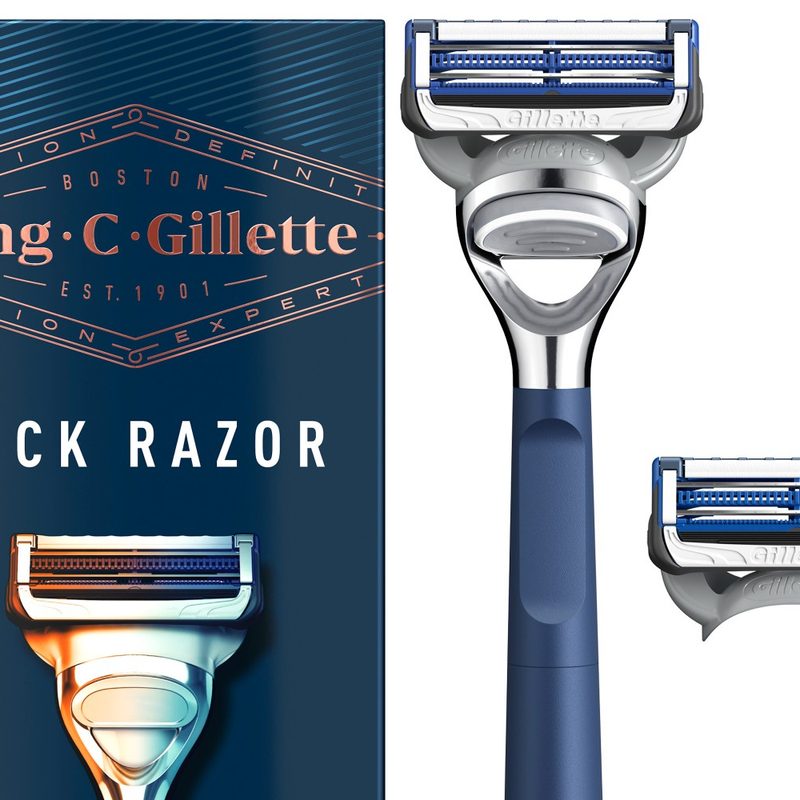 A look at the King C. Gillette Neck Razor.