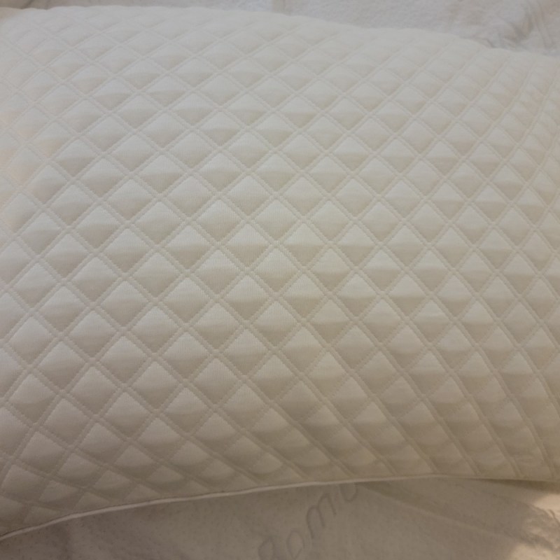 A Nolah Squishy Pillow on my bed.