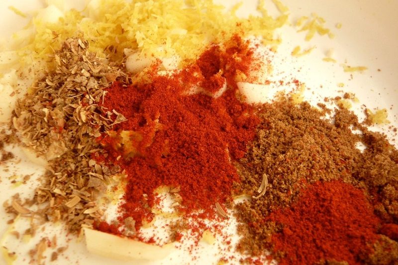 Cajun spices.