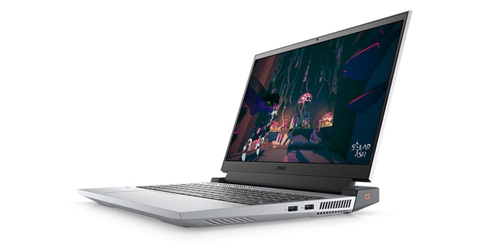 Dell G15 Ryzen Edition Gaming Laptop on a white background.