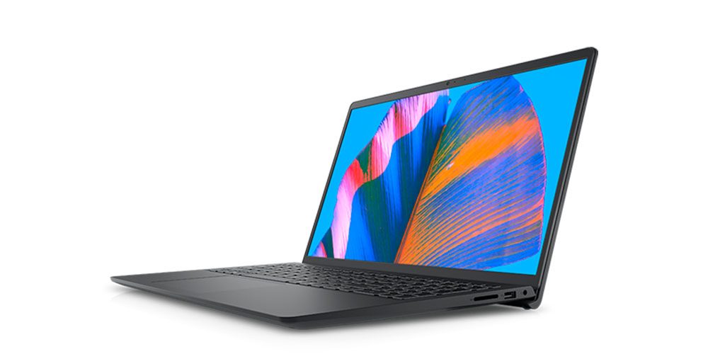 Dell Inspiron 15 3000 on a white background.