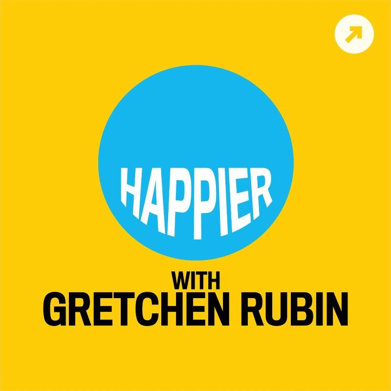 Happier with Gretchen Rubin logo.