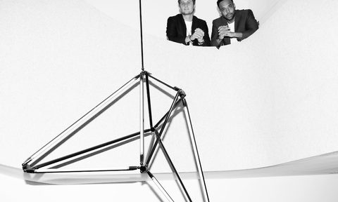 Parlor Social Club founders Jan Cieślikiewicz and Fredrick Ghartey
