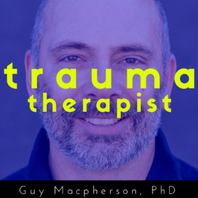The Trauma Therapist Podcast logo.