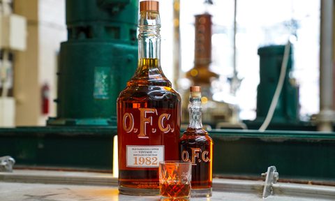 The 1982 vintage bourbon from Buffalo Trace up for auction.