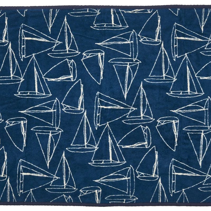 The soft blanket side of the ChappyWrap Water Resistant Outdoor Blanket
