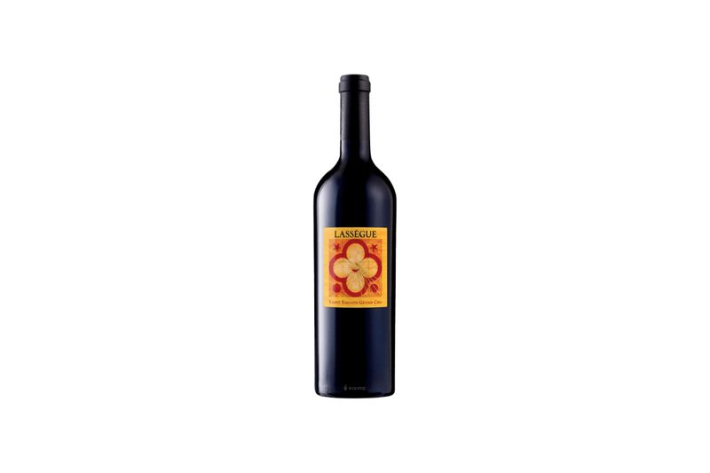 Chateau Lassegue Bordeaux wine bottle.
