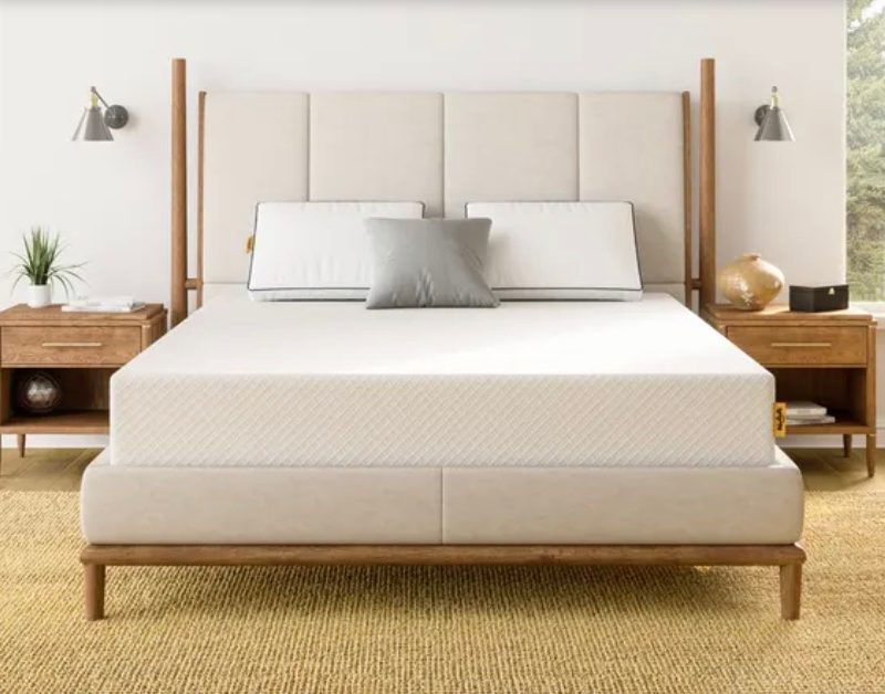 nolah original mattress in a neutral colored bedroom