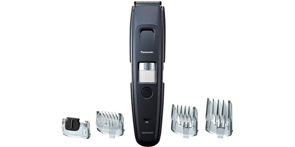 Panasonic Rechargable Beard Trimmer on a white background.