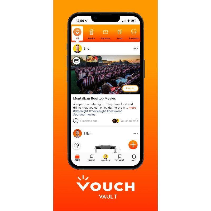 A Vouch Vault user screen grab.