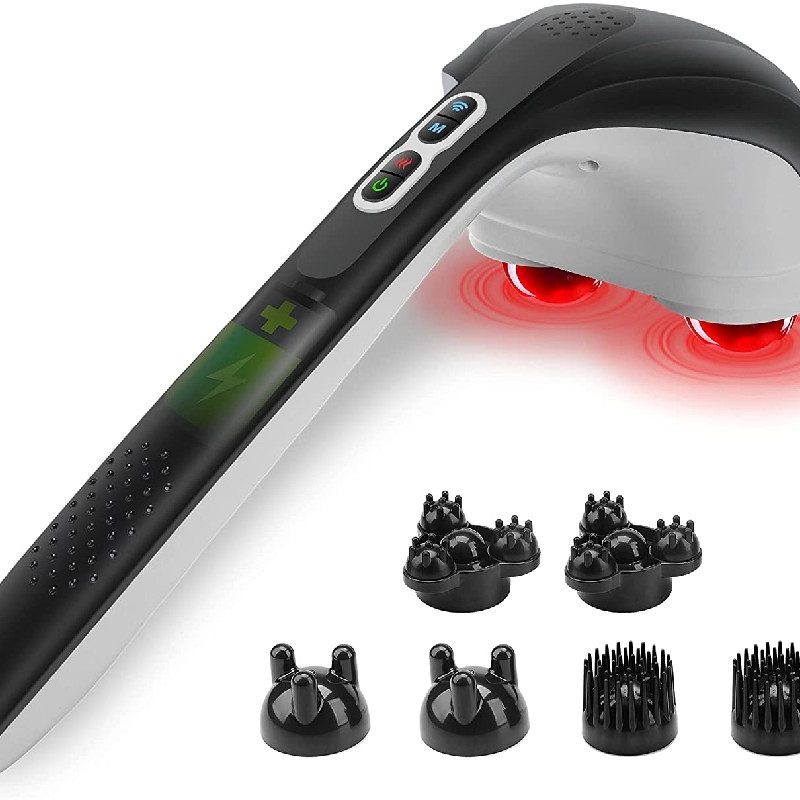 Snailax Cordless Handheld Back Massager