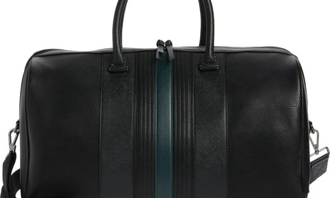black ted baker holdall bag on a white background