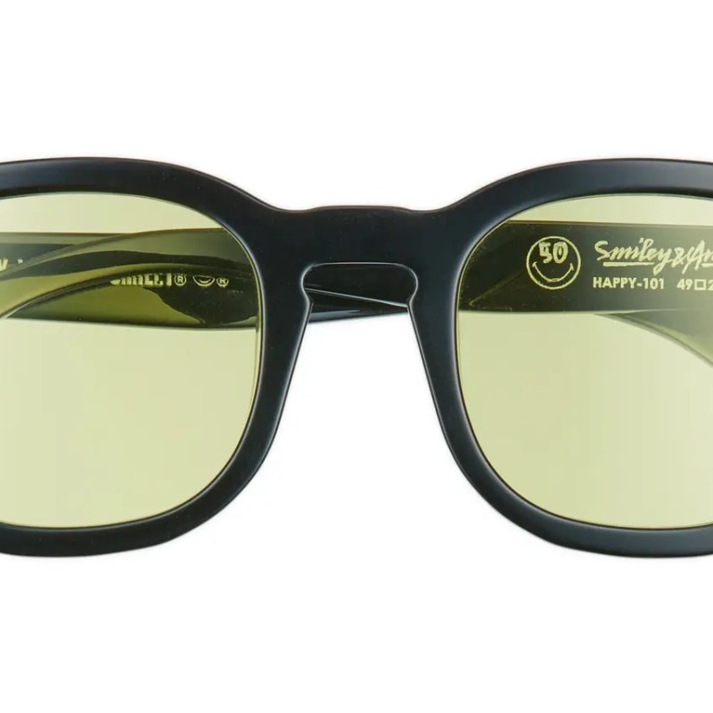 The Theirry Lasry glasses feature original artwork created by iconic graffiti artist André Saravia.