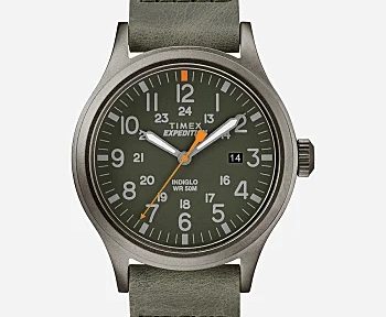 timex expedition watch on a light grey background