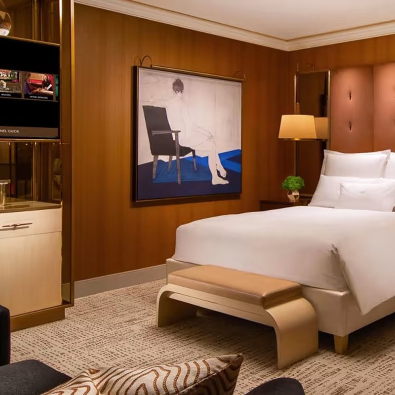 A hotel room at Wynn Las Vegas