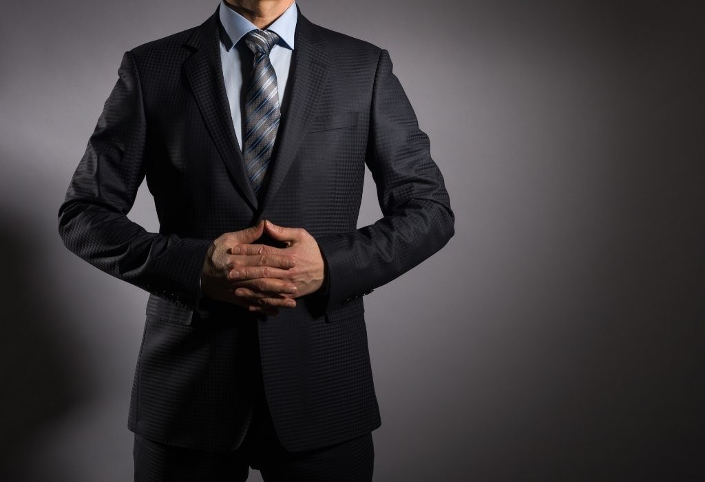 Man in a formal suit