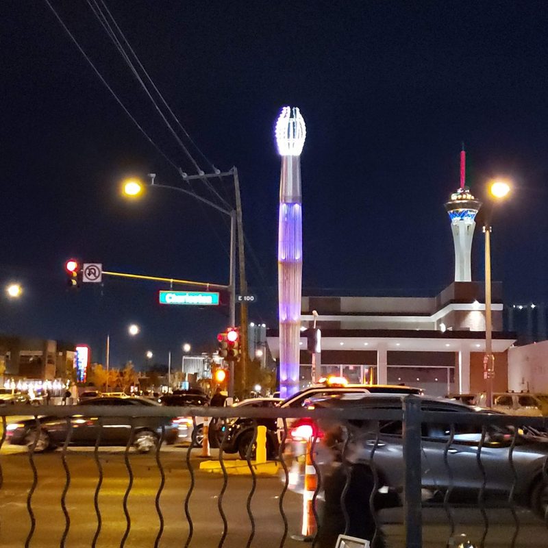 A view of Charleston Boulevard in the 18b Arts District in Downtown Las Vegas