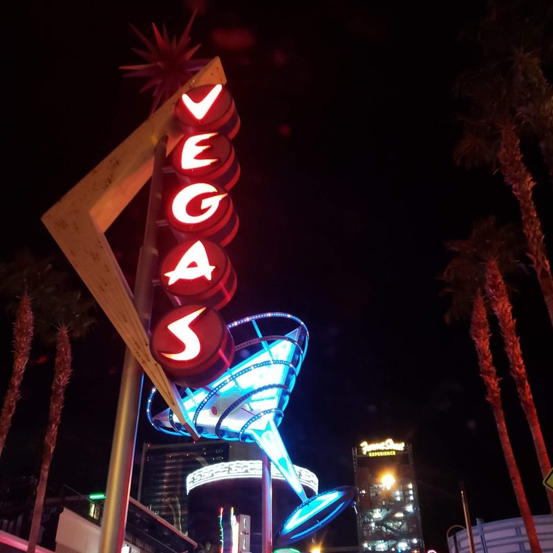 A night at Fremont East in Downtown Las Vegas