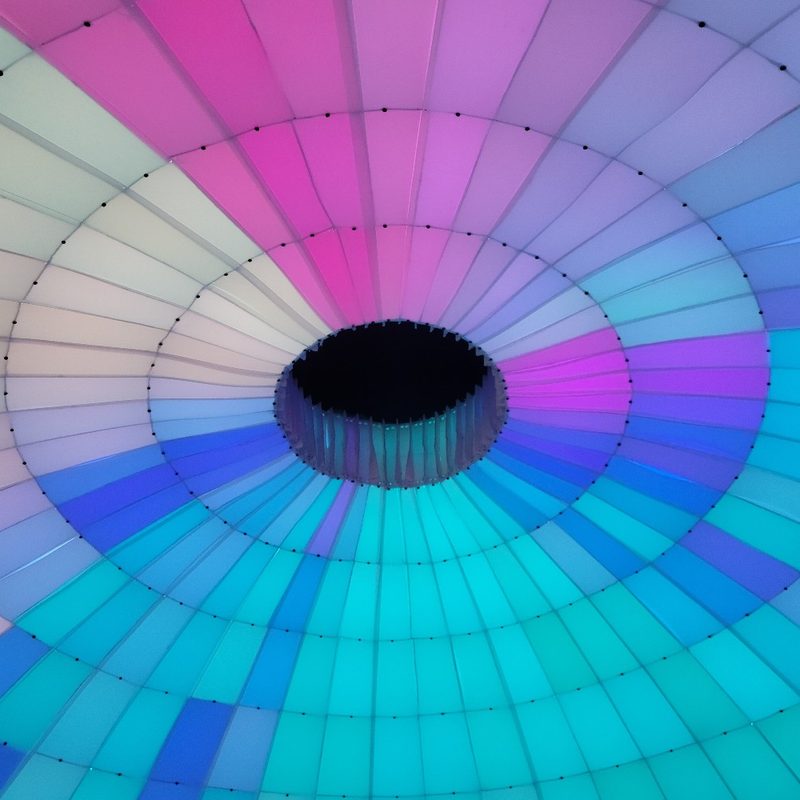 An art installation at Wonderspaces Phoenix-Scottsdale