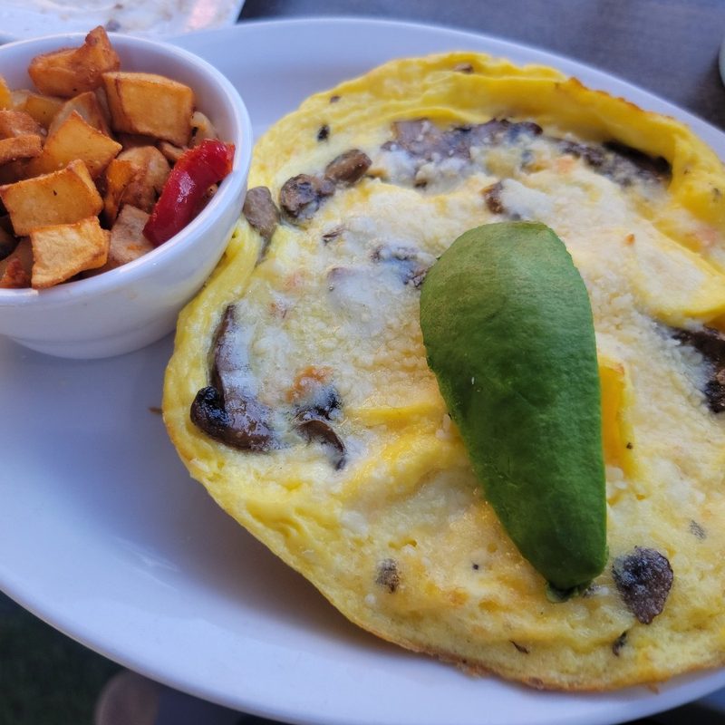 A frittata at Hash Kitchen in Scottsdale, Arizona