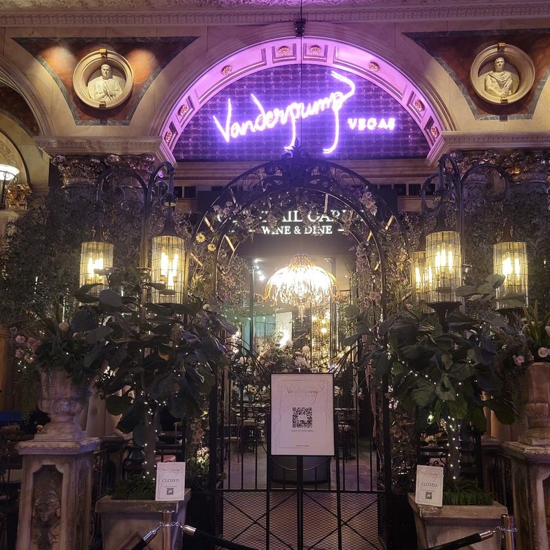 A view of Vanderpump Vegas at Caesars Palace