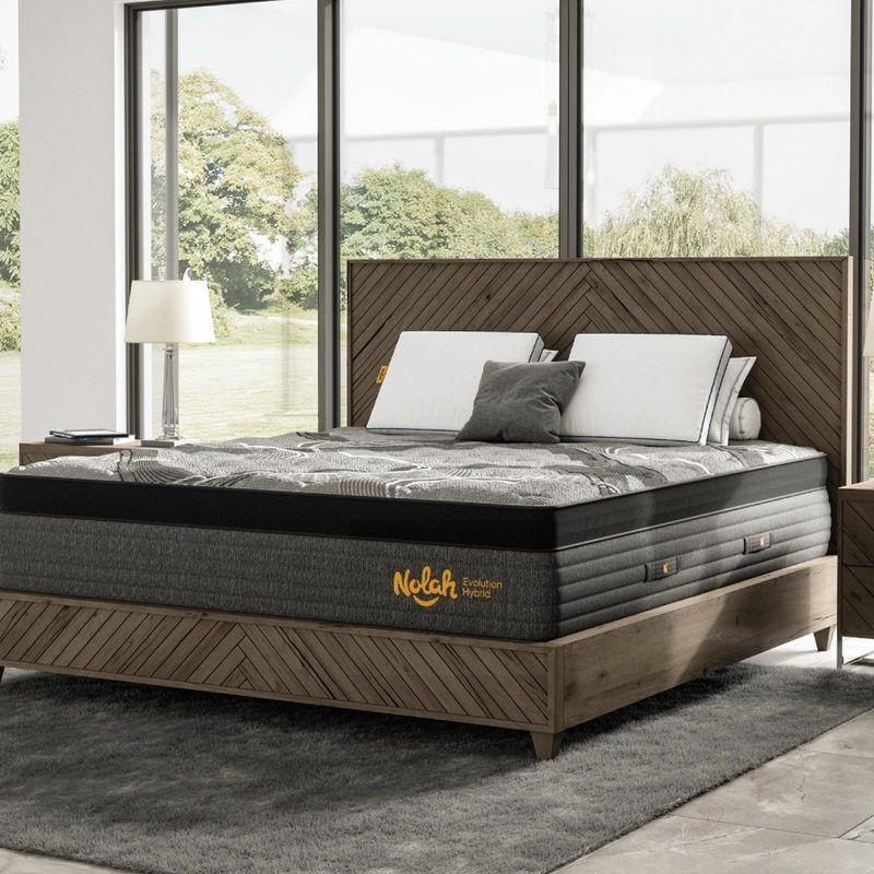 A Nolah Evolution 15-inch mattress in a bedroom
