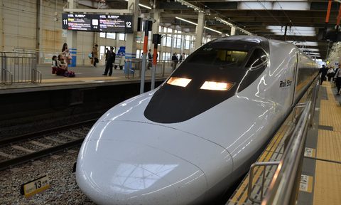 Rail Star type of Japan's Shinkansen train