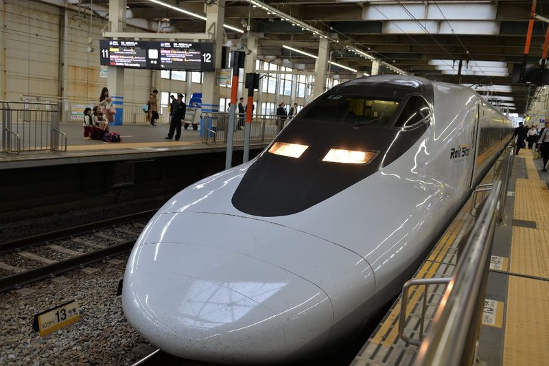 Rail Star type of Japan's Shinkansen train