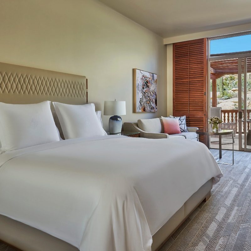 A room at the Four Seasons Resort Scottsdale at Troon North