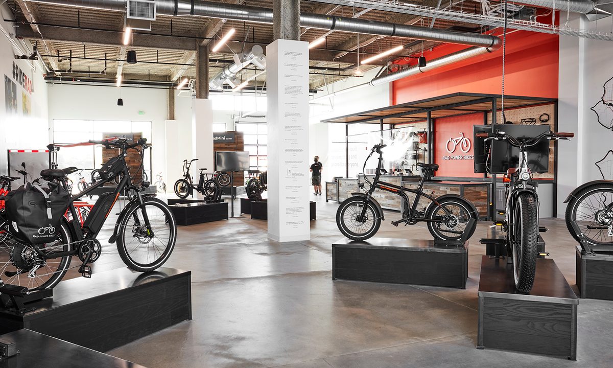 The Rad Power showroom