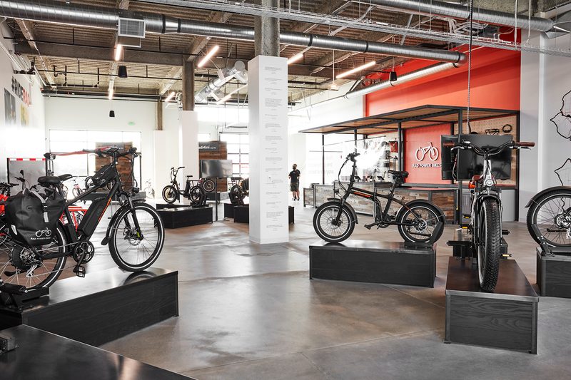 The Rad Power showroom.