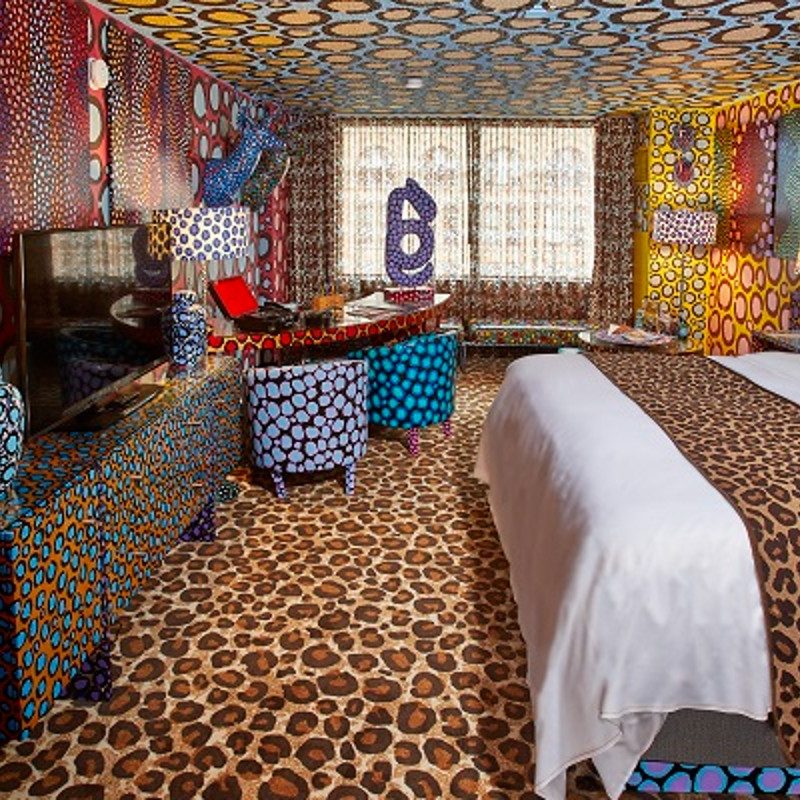 The Leopard Skin Room at Saint Kates in Milwaukee