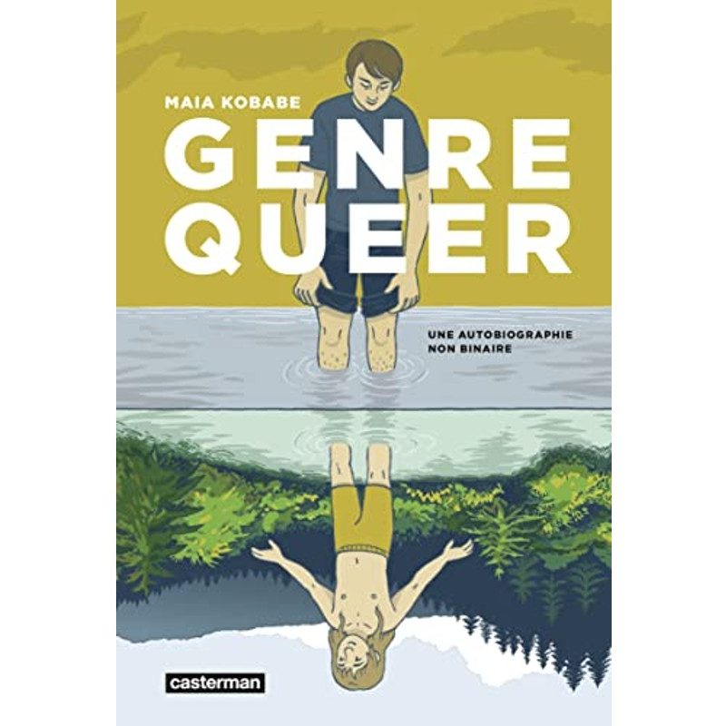 The cover of the French edition of Gender Queer, by Maia Kobabe