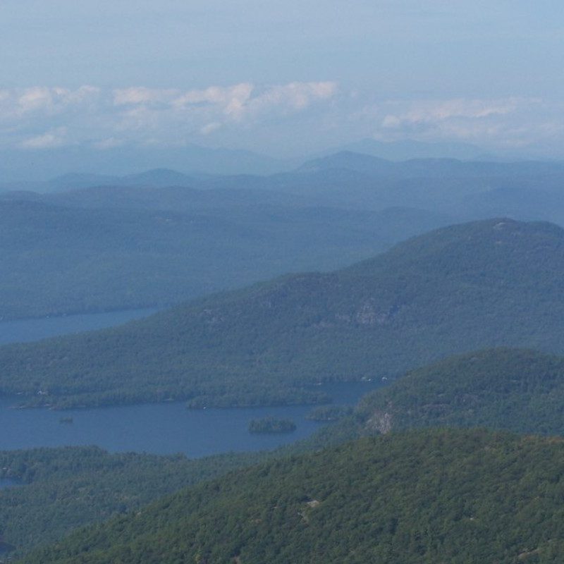 Tongue Mountain Into Lake George