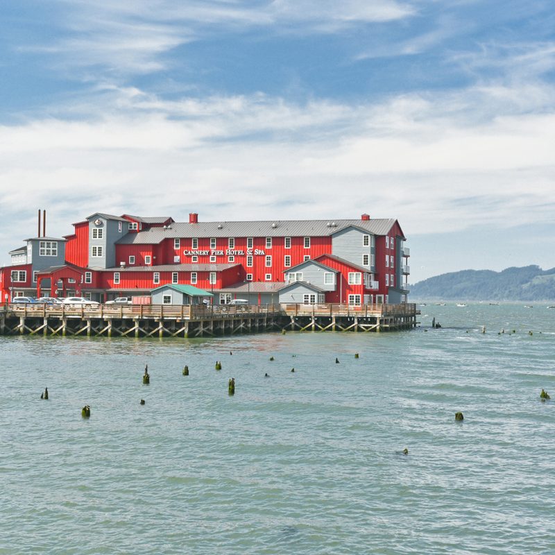 The Cannery Pier Hotel & Spa in Astoria, Oregon