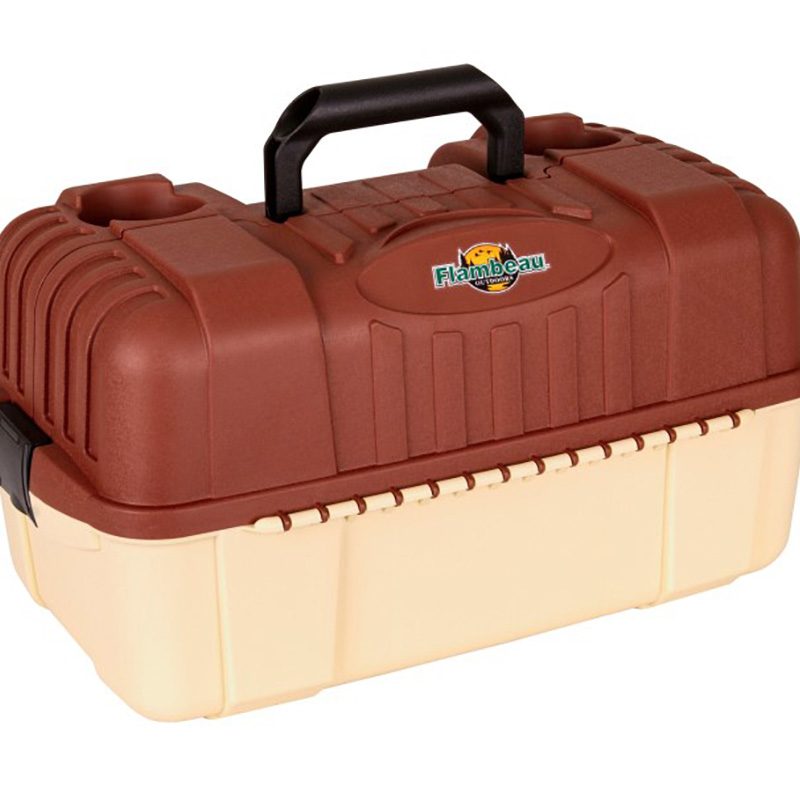 Flambeau Seven-Tray Hip Roof Tackle Box against a plain white background.