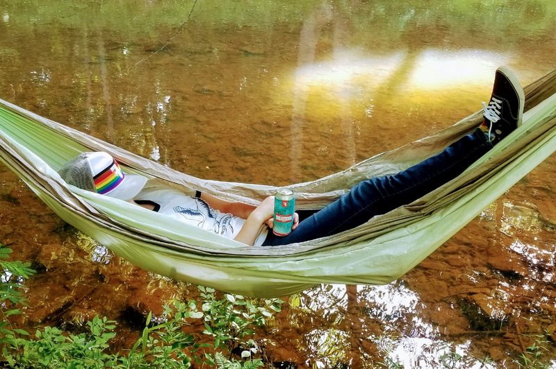 Fullsteam Brewery hammock shot from Facebook