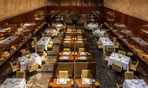 The Hotel Fasano dining room in Brazil