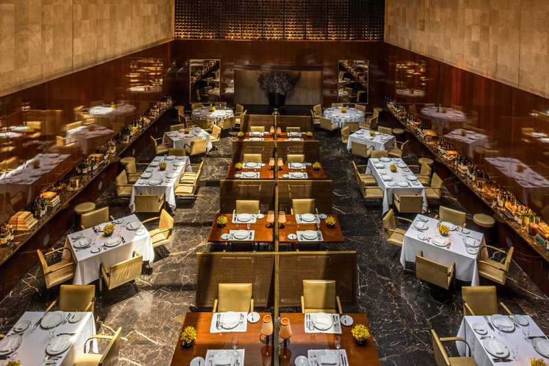 The Hotel Fasano dining room in Brazil