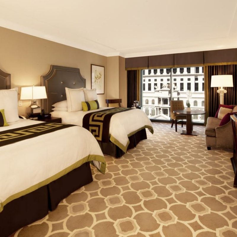 A hotel room at Caesars Palace Las Vegas