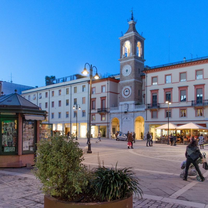 A scene from Rimini, Italy